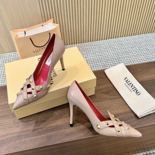 Replica Valentino High-Heeled Shoes For Women #1482044 $102.00 USD for Wholesale