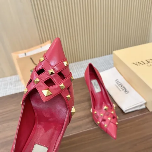 Replica Valentino High-Heeled Shoes For Women #1482046 $102.00 USD for Wholesale