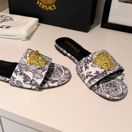 Replica Versace Slippers For Women #1482049 $82.00 USD for Wholesale