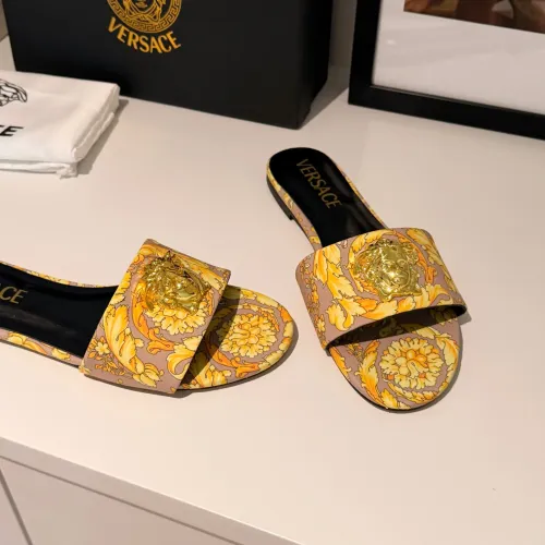 Replica Versace Slippers For Women #1482051 $82.00 USD for Wholesale