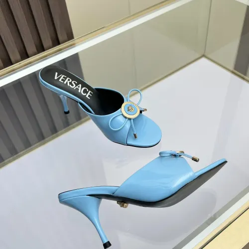Replica Versace Slippers For Women #1482064 $80.00 USD for Wholesale