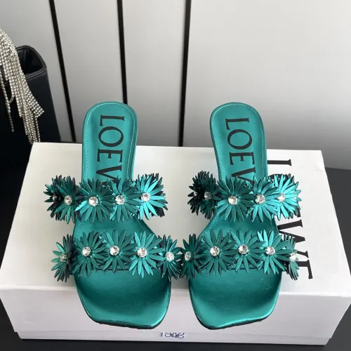 Replica LOEWE Slippers For Women #1482233 $102.00 USD for Wholesale