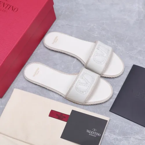 Replica Valentino Slippers For Women #1482235 $82.00 USD for Wholesale