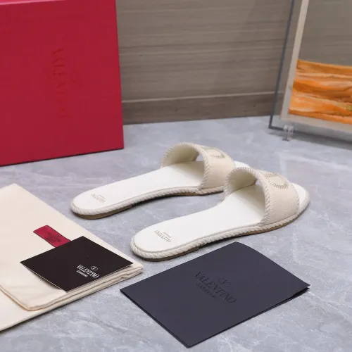 Replica Valentino Slippers For Women #1482236 $82.00 USD for Wholesale