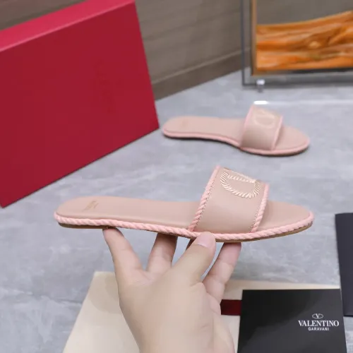 Replica Valentino Slippers For Women #1482237 $82.00 USD for Wholesale