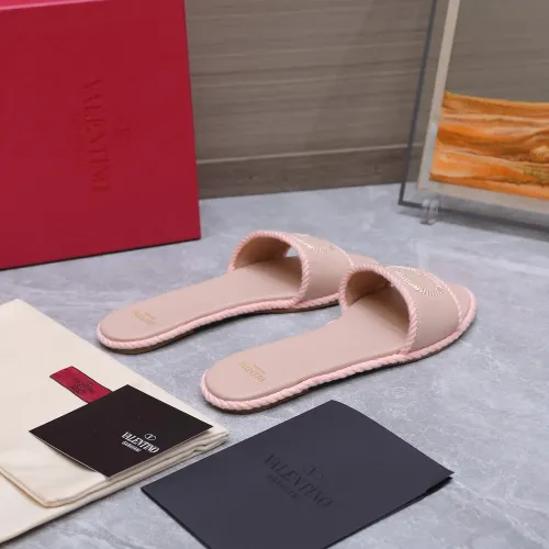 Replica Valentino Slippers For Women #1482237 $82.00 USD for Wholesale