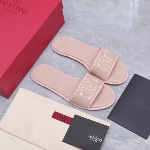 Replica Valentino Slippers For Women #1482237 $82.00 USD for Wholesale