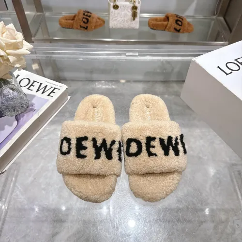 Replica LOEWE Slippers For Women #1482322 $92.00 USD for Wholesale