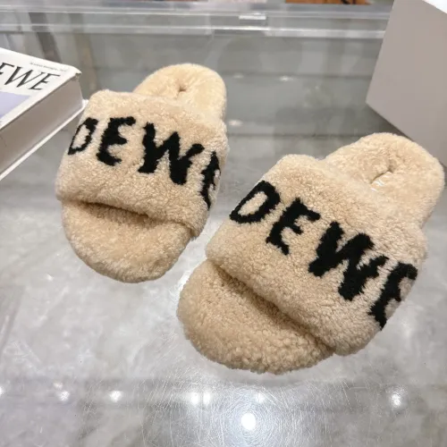 Replica LOEWE Slippers For Women #1482322 $92.00 USD for Wholesale