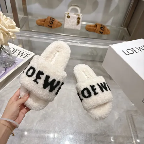 Replica LOEWE Slippers For Women #1482323 $92.00 USD for Wholesale