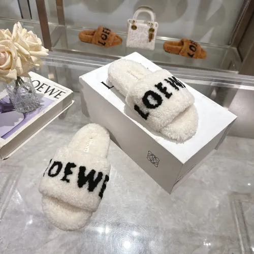 Replica LOEWE Slippers For Women #1482323 $92.00 USD for Wholesale