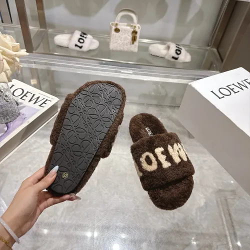 Replica LOEWE Slippers For Women #1482325 $92.00 USD for Wholesale