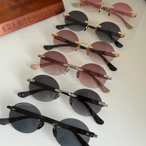 Replica Chrome Hearts AAA Quality Sunglasses #1482405 $64.00 USD for Wholesale