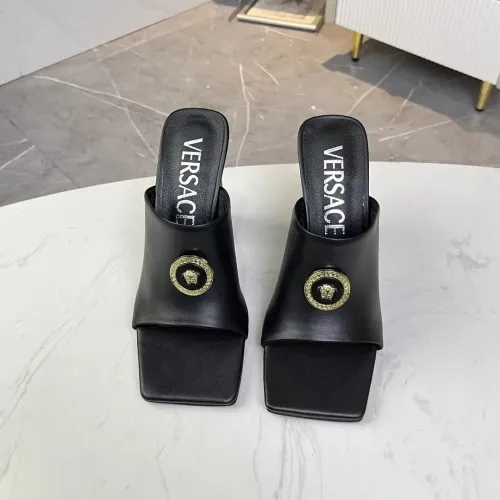 Replica Versace Slippers For Women #1482789 $82.00 USD for Wholesale