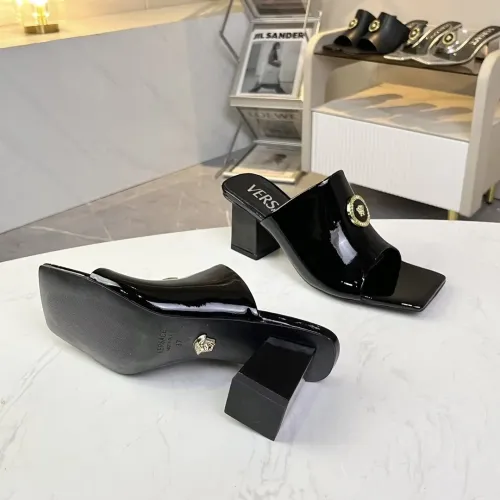 Replica Versace Slippers For Women #1482791 $82.00 USD for Wholesale