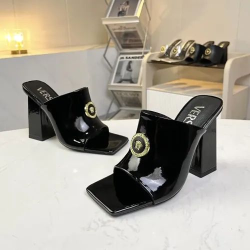 Replica Versace Slippers For Women #1482793 $82.00 USD for Wholesale