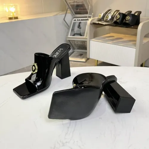 Replica Versace Slippers For Women #1482793 $82.00 USD for Wholesale