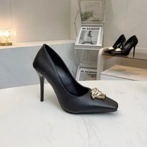 Replica Versace High-Heeled Shoes For Women #1482826 $80.00 USD for Wholesale