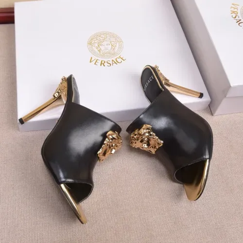 Replica Versace Slippers For Women #1482857 $80.00 USD for Wholesale
