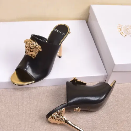 Replica Versace Slippers For Women #1482857 $80.00 USD for Wholesale