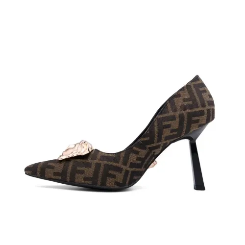 Replica Versace High-Heeled Shoes For Women #1482884 $80.00 USD for Wholesale
