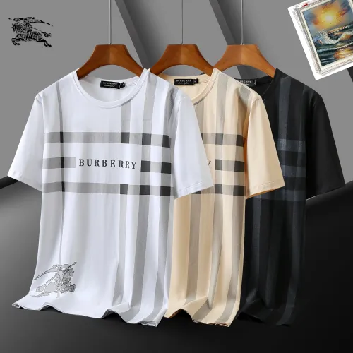 Replica Burberry T-Shirts Short Sleeved For Men #1483431 $29.00 USD for Wholesale