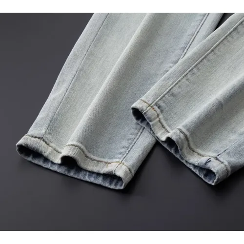 Replica Burberry Jeans For Men #1483684 $42.00 USD for Wholesale