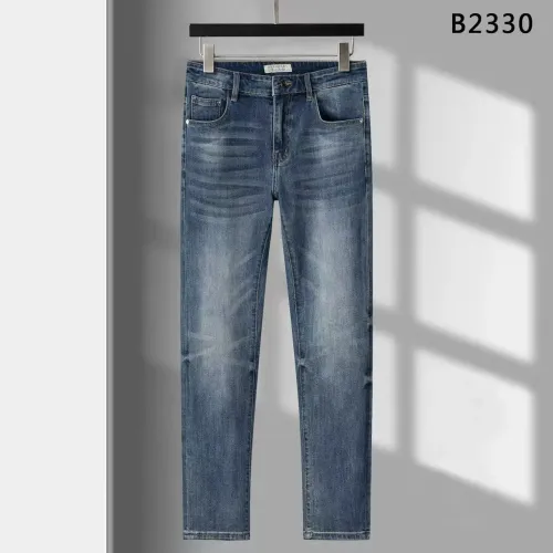 Replica Burberry Jeans For Men #1484012 $45.00 USD for Wholesale