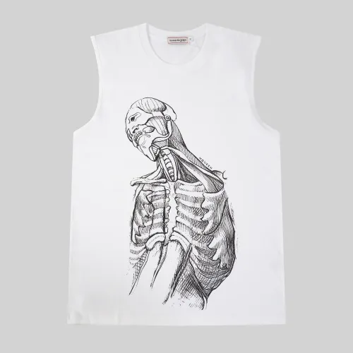 Alexander McQueen T-shirts Sleeveless For Unisex #1484124