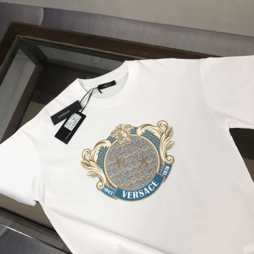 Replica Versace T-Shirts Short Sleeved For Men #1484168 $45.00 USD for Wholesale