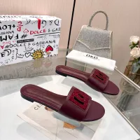 $88.00 USD Dolce & Gabbana D&G Slippers For Women #1472620