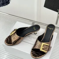 $102.00 USD Balmain Slippers For Women #1472718