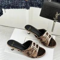 $108.00 USD Balmain Slippers For Women #1472721