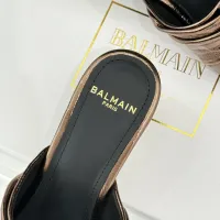$108.00 USD Balmain Slippers For Women #1472721