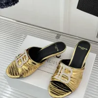 $108.00 USD Balmain Slippers For Women #1472723