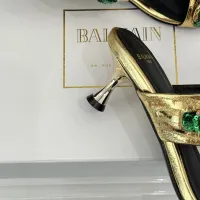 $108.00 USD Balmain Slippers For Women #1472725