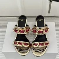 $108.00 USD Balmain Slippers For Women #1472726