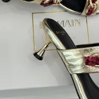 $108.00 USD Balmain Slippers For Women #1472726