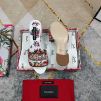 $125.00 USD Dolce & Gabbana D&G Slippers For Women #1472830