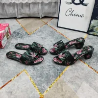 $135.00 USD Dolce & Gabbana D&G Slippers For Women #1472834