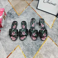 $135.00 USD Dolce & Gabbana D&G Slippers For Women #1472834