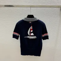 $85.00 USD Thom Browne TB T-shirts Short Sleeved For Women #1472926