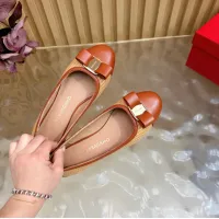 $102.00 USD Salvatore Ferragamo Flat Shoes For Women #1472993