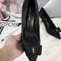 $100.00 USD Yves Saint Laurent YSL High-Heeled Shoes For Women #1473355