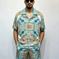 $76.00 USD Dolce & Gabbana D&G Tracksuits Short Sleeved For Men #1473527