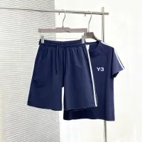 $118.00 USD Y-3 Tracksuits Short Sleeved For Men #1477609