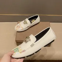 $80.00 USD Versace Leather Shoes For Men #1480565