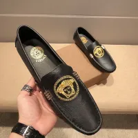 $80.00 USD Versace Leather Shoes For Men #1480571