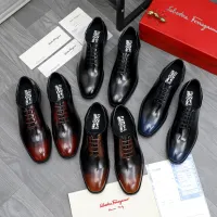 $92.00 USD Salvatore Ferragamo Leather Shoes For Men #1480636