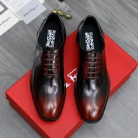 $92.00 USD Salvatore Ferragamo Leather Shoes For Men #1480636